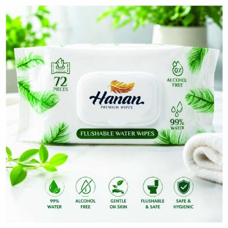 Hanan Antibacterial Wipes 80Pack