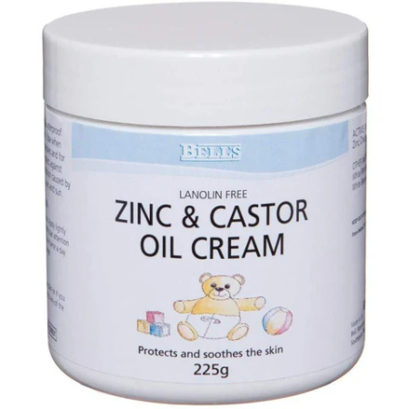 zinc and castor oil cream