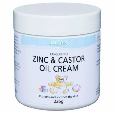 Bells Zinc & Castor Oil Cream 225g